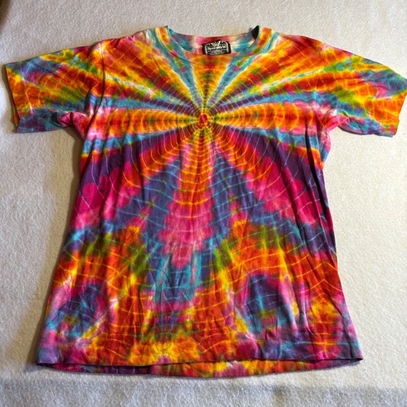 multicolor tie dye t shirt